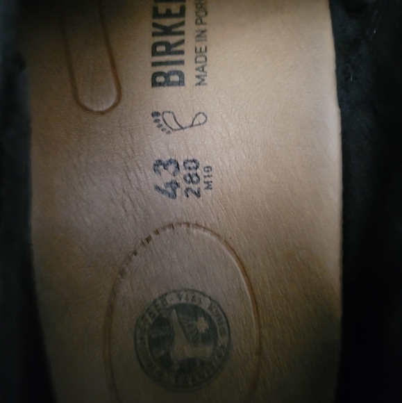 Birkenstock Gary Black Suede Size 10 - Picture 8 of 11